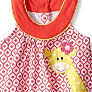 Kids Headquarters Girls' Giraffe Tunic Size 6